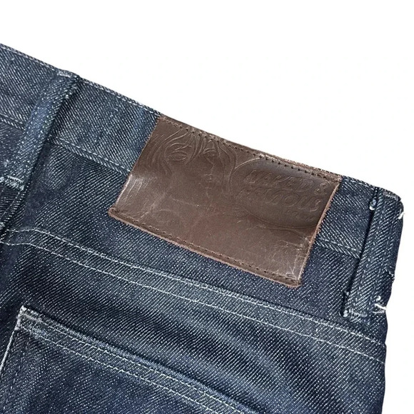 Naked & Famous Denim Super Skinny Guy Indigo Selvedge Jeans Mens 30 - Picture 8 of 12